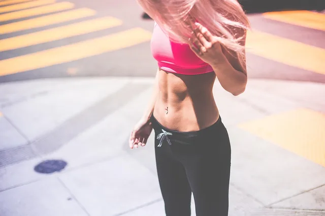 adult, body, close-up, exercise, fit, fitness, girl, healthy, lifestyle, model, recreation, skinny, sports bra, sportswear, street, sunny, tummy, woman, workout, slim, slender, exercise, fitness, fitness, fitness, fitness, fitness, healthy, workout. A fitness creator dashboard with delivery, audience, commercial and health panels kept apart