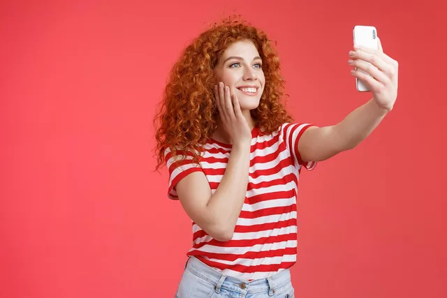 woman, model, portrait, pose, phone, selfie, style, redhead, fashion, posing, young woman, girl, modeling, female, woman portrait, selfie, selfie, selfie, selfie, selfie. How to audit UK fitness influencers' audiences